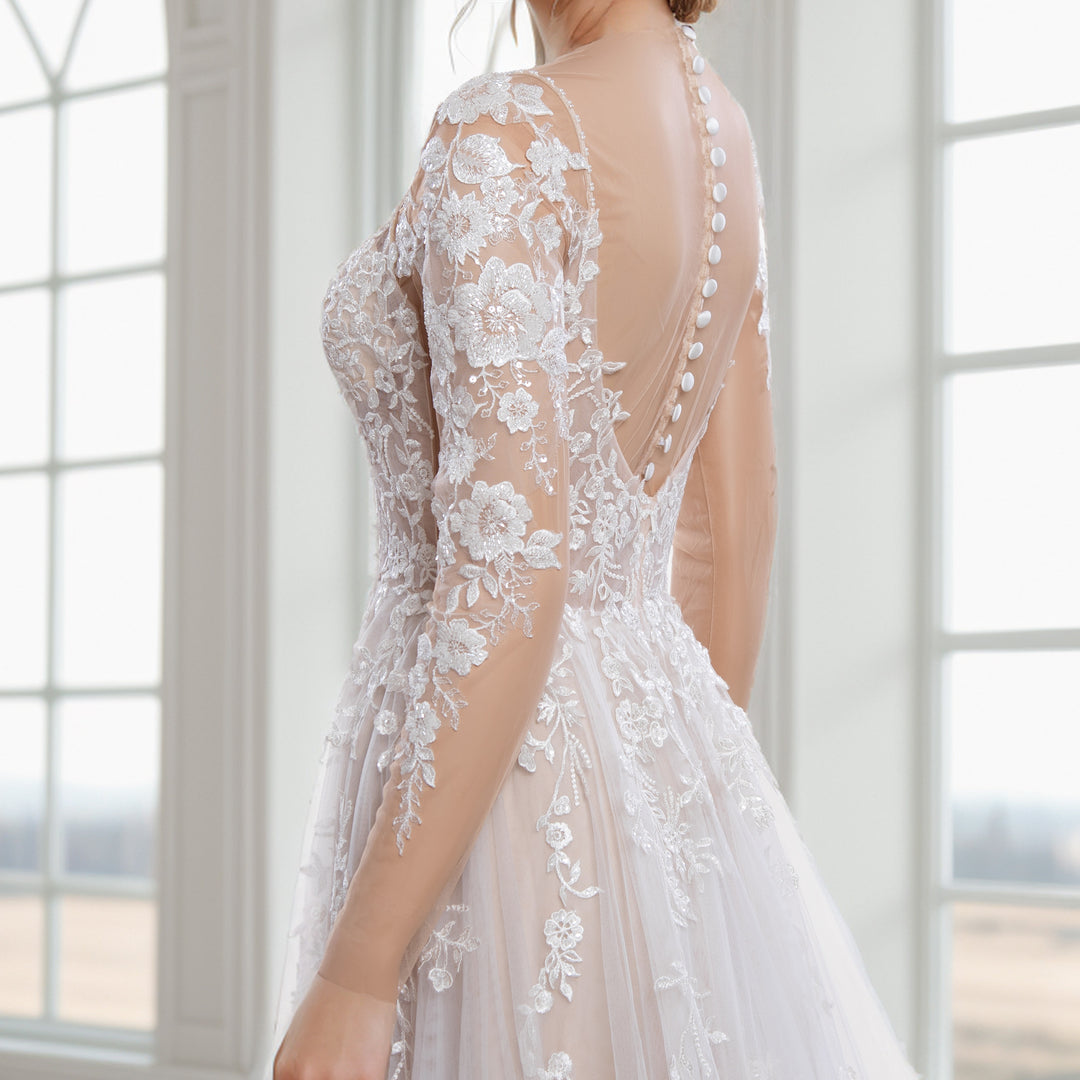 Wedding dress topper beaded lace bolero