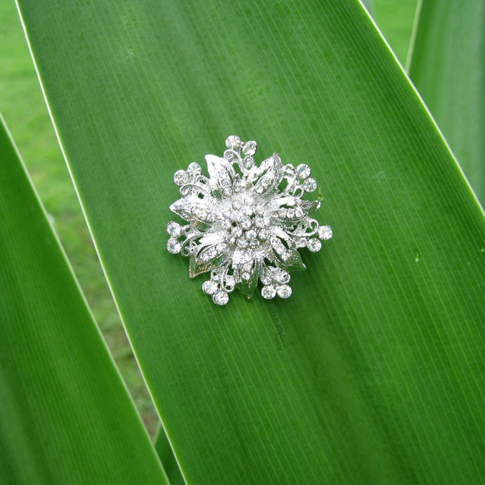 Sparkling Rhinestone Brooches RBR006