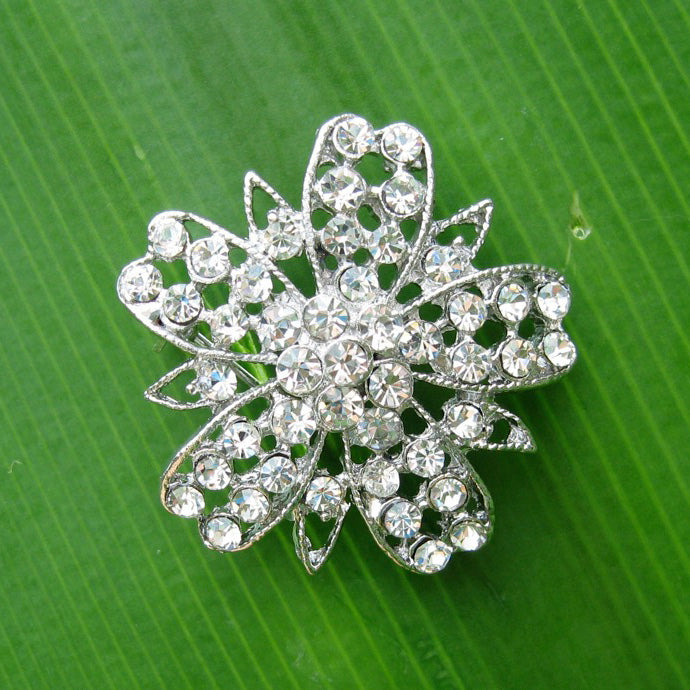 Sparkling Rhinestone Brooches RBR009