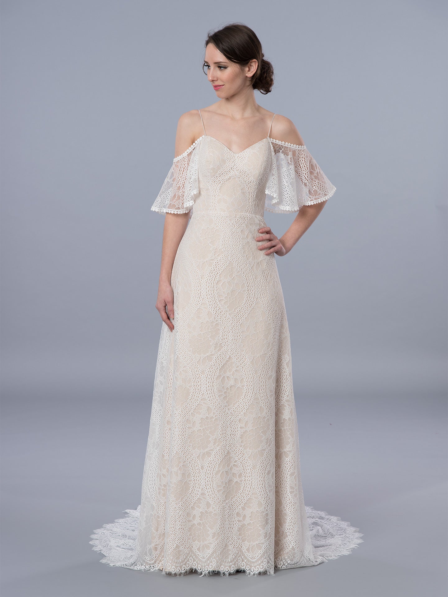 Bohemian wedding dress – Tulip Bridal