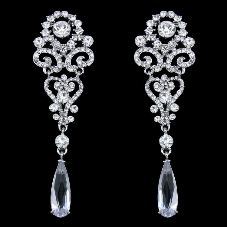 Sparkling Rhinestones earrings Earring_010