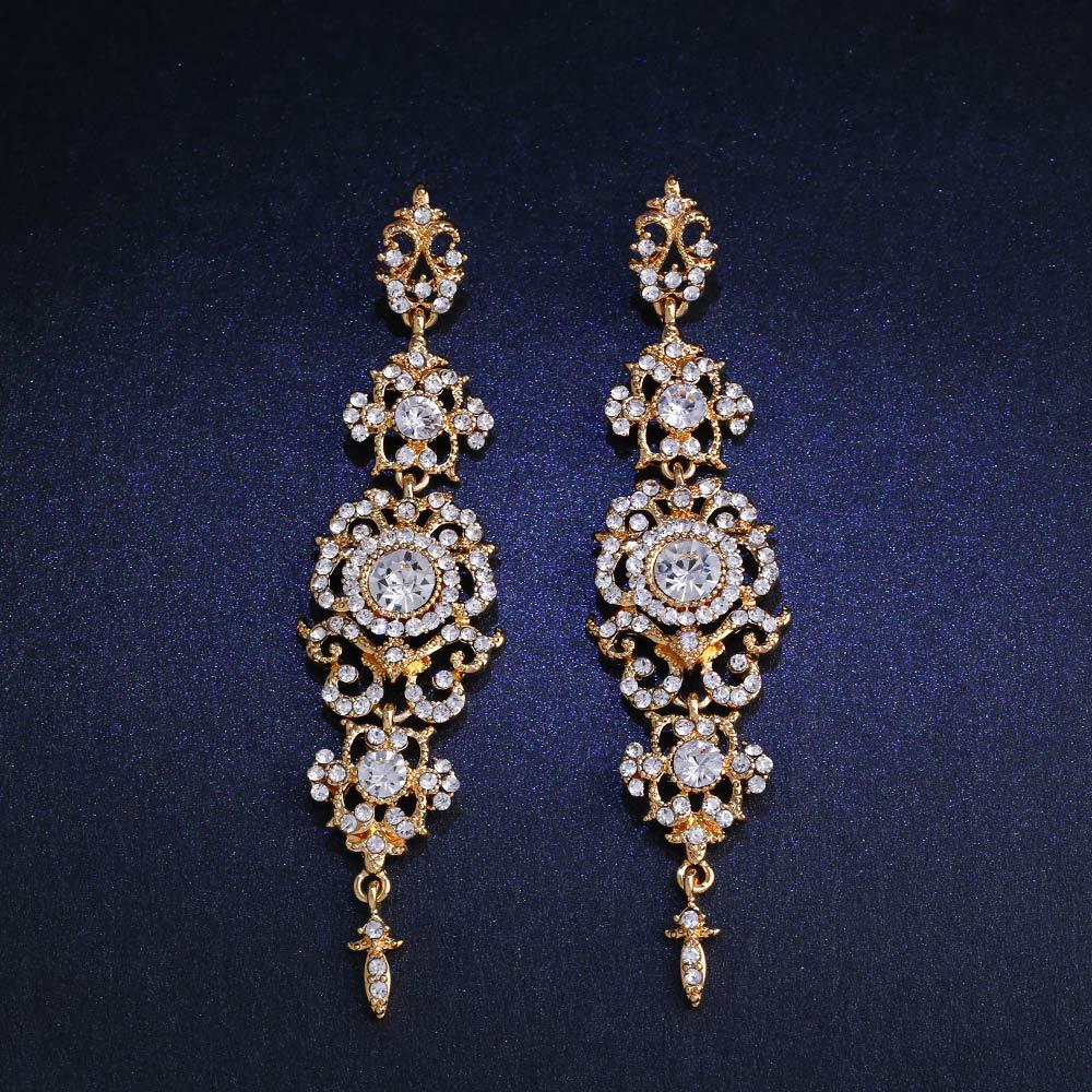 Sparkling Rhinestones earrings Earring_013