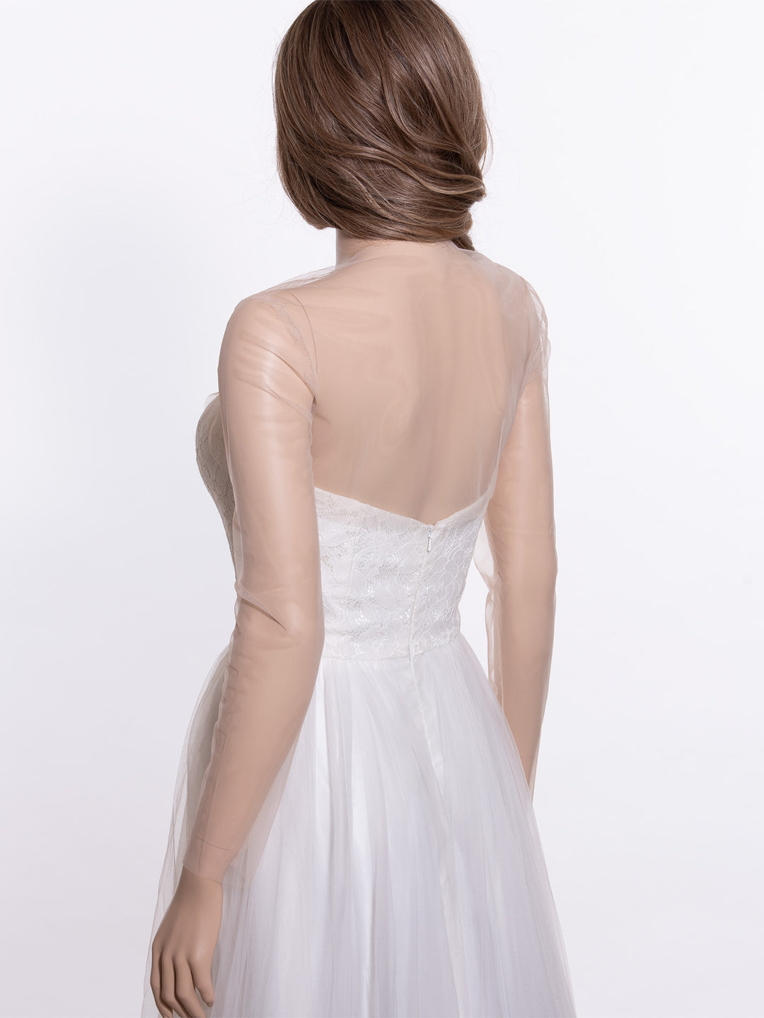 Plain tulle bolero