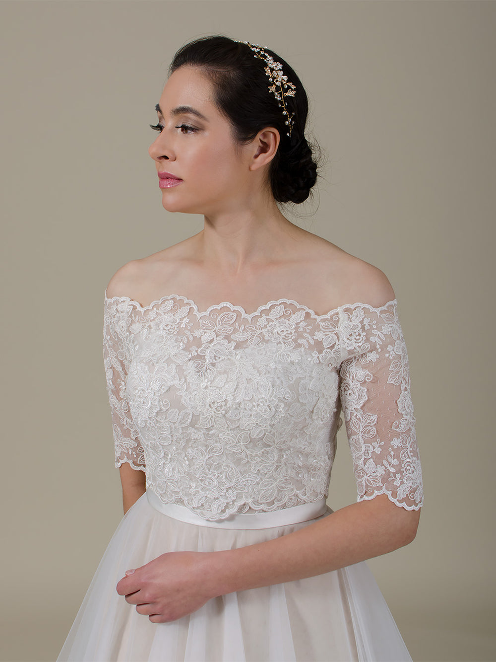 wedding dress topper