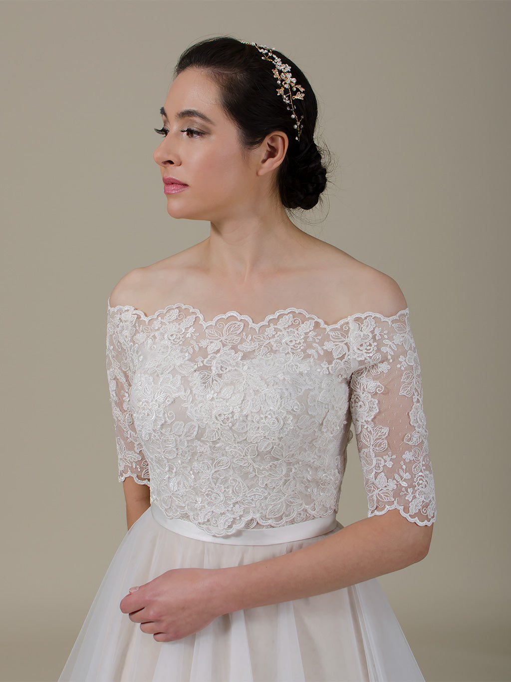 wedding dress topper