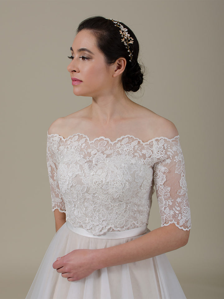 wedding dress topper