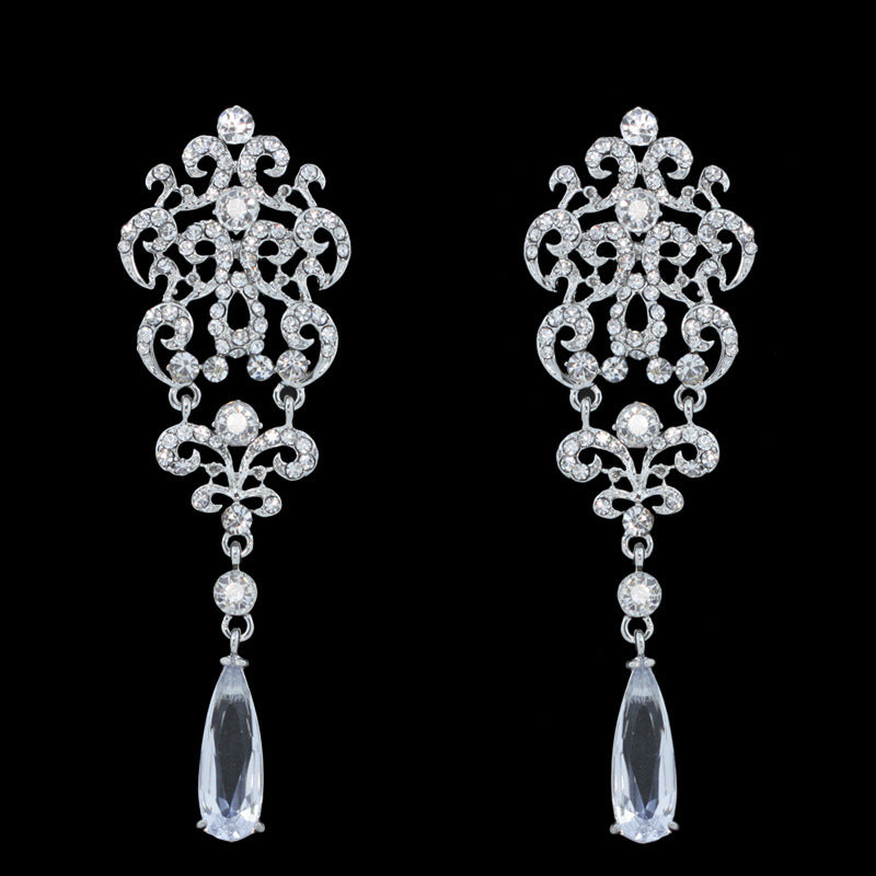 Sparkling Rhinestones earrings Earring_011-Earring_011