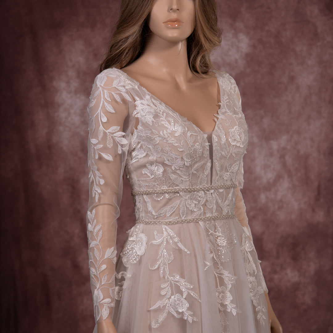 Detachable sleeves – Tulip Bridal