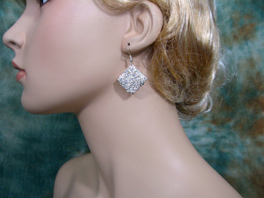 Sparkling Rhinestones earrings Earring_006