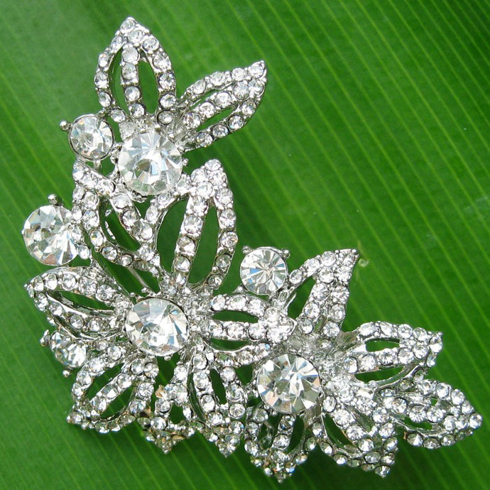 Sparkling Rhinestone Brooches RBR004