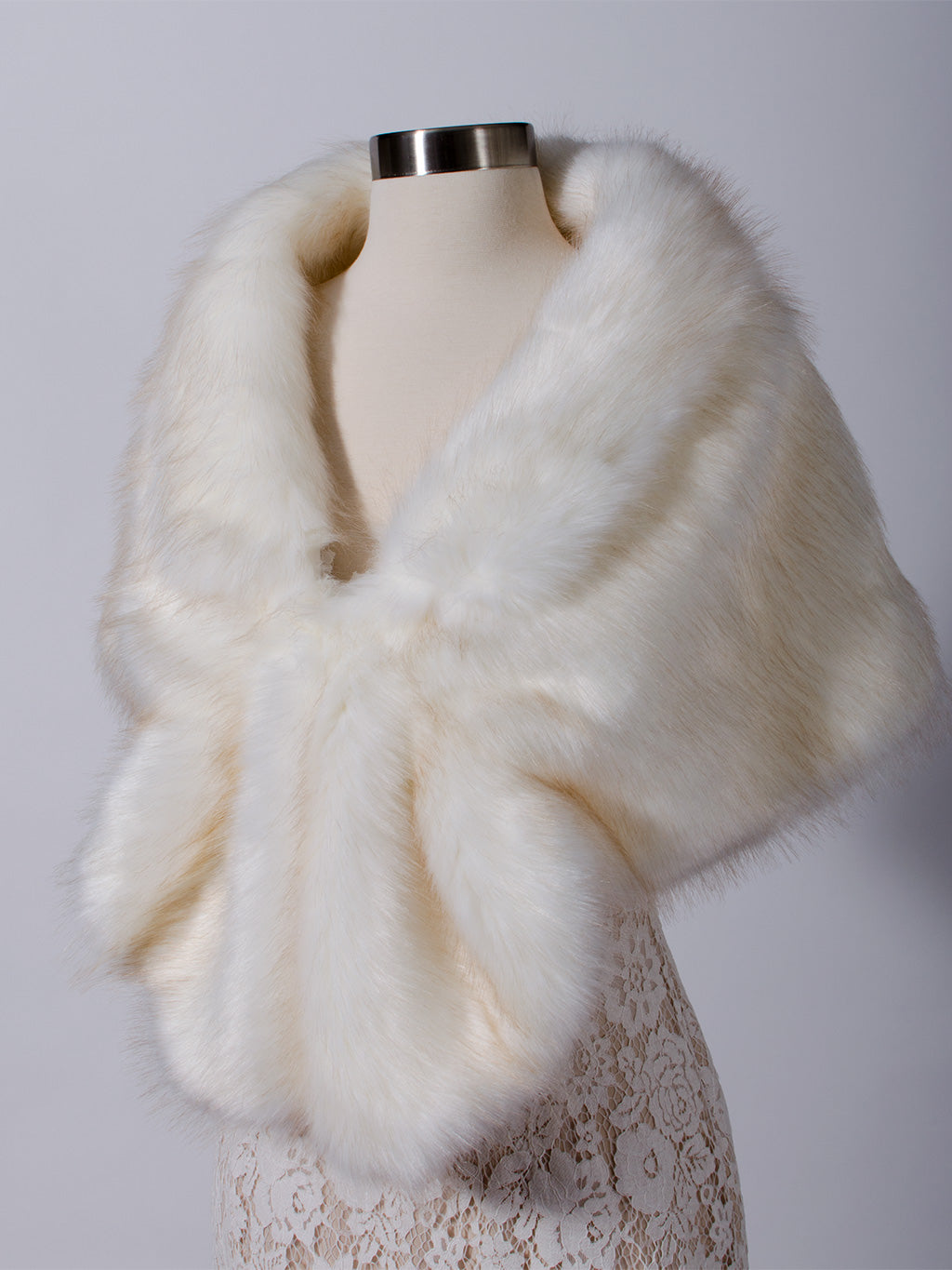 faux fur wrap