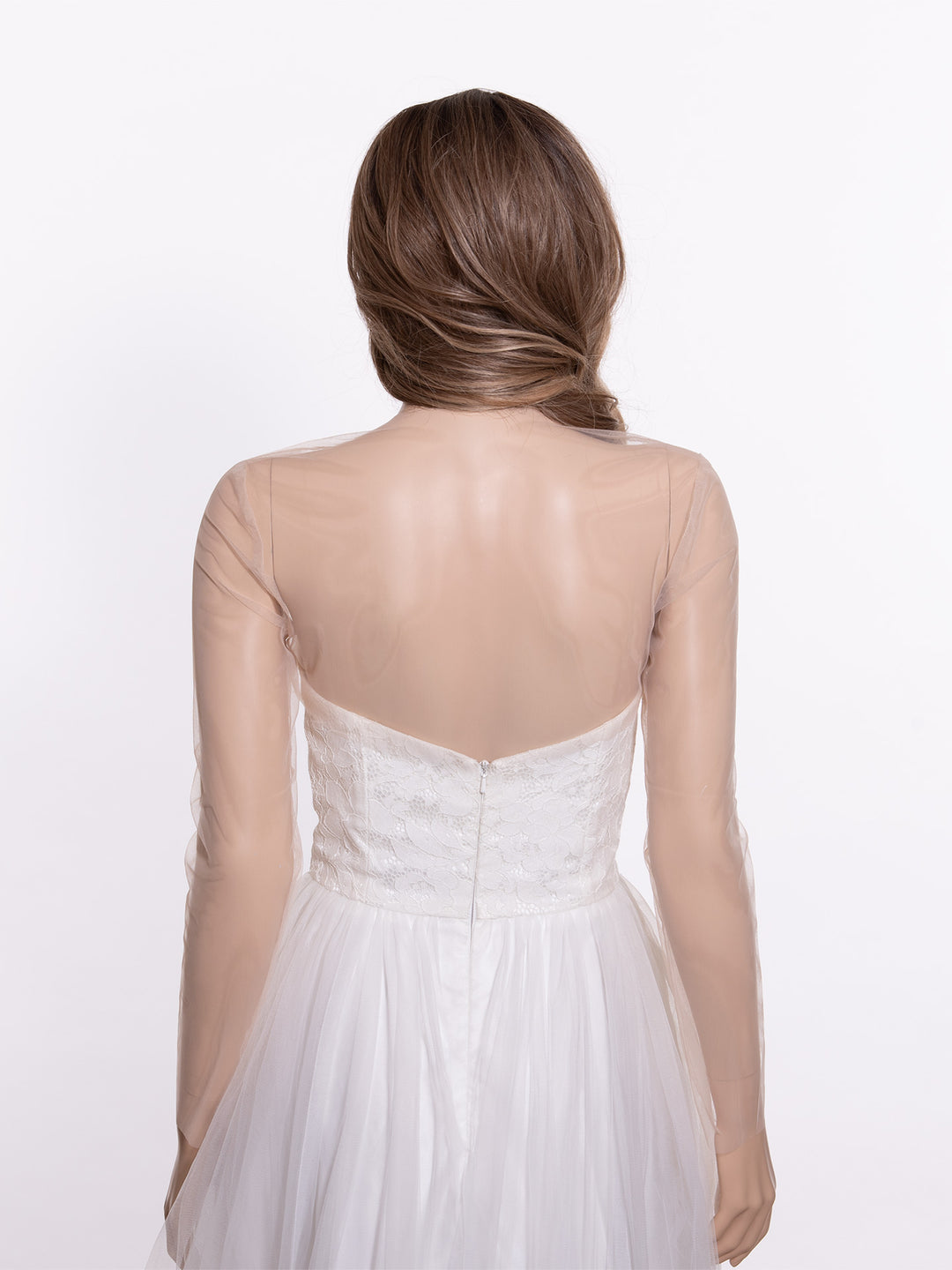 Plain tulle bolero