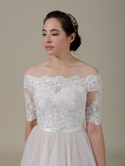 wedding dress topper