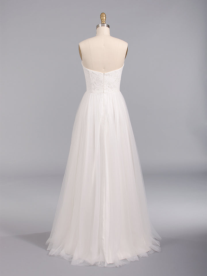 Boat neck long sleeve wedding dress topper