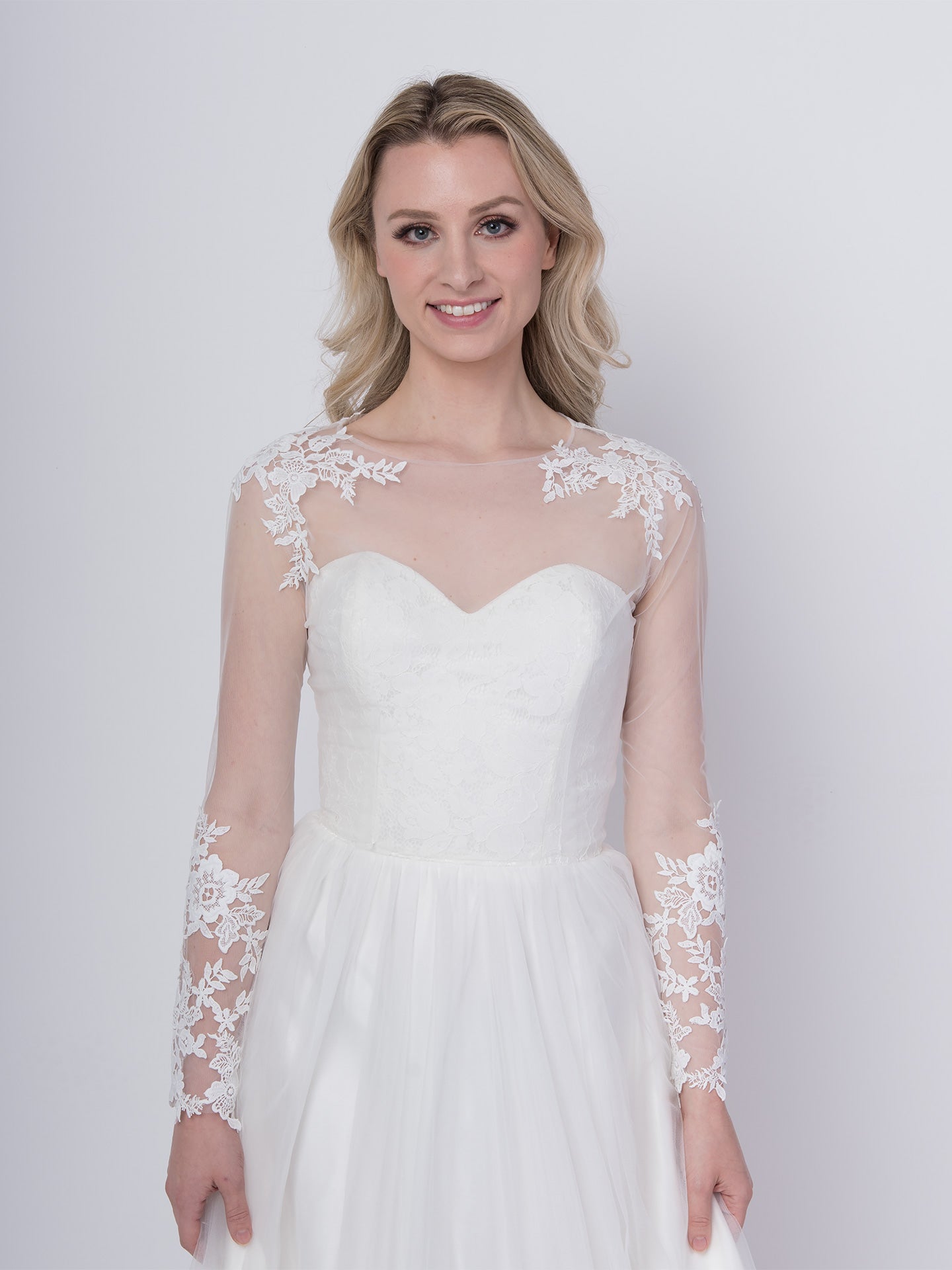 Tulle bridal topper hotsell