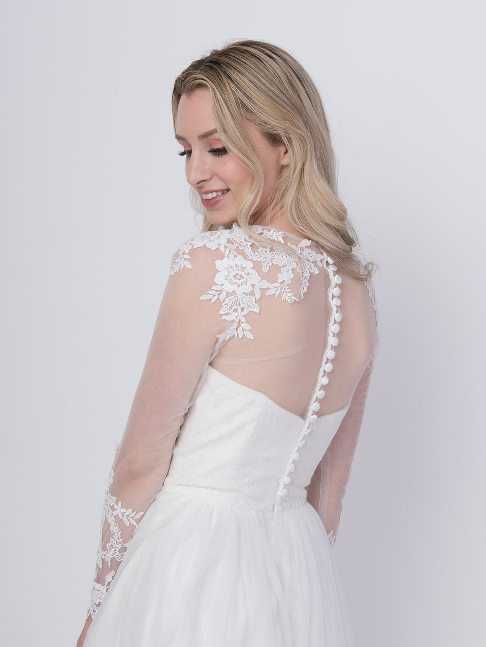 wedding dress topper, lace top for wedding dress Tulip Bridal wedding dress topper, lace top for wedding dress Tulip Bridal