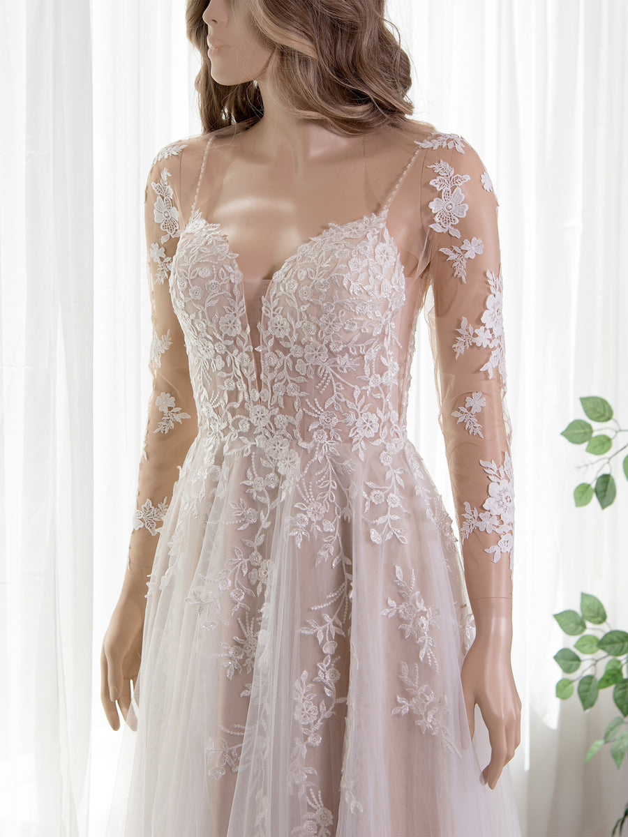 wedding dress topper, lace top for wedding dress – Tulip Bridal