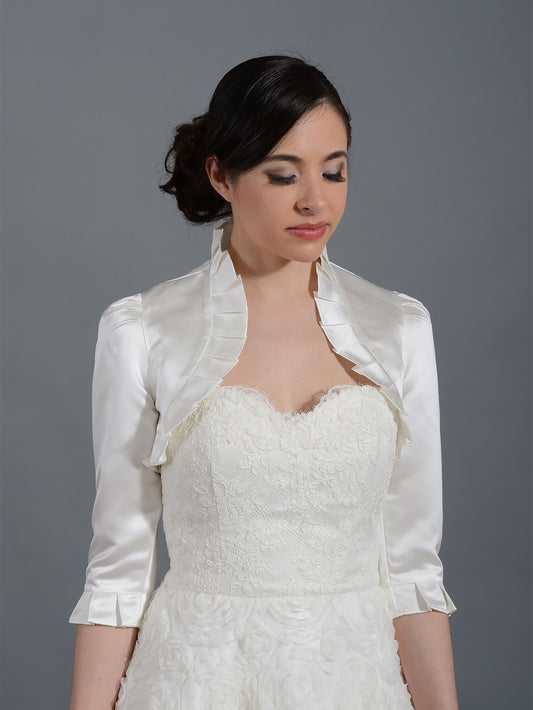 Bolero Jacket | Satin Bolero | Wedding Jacket – Tulip Bridal